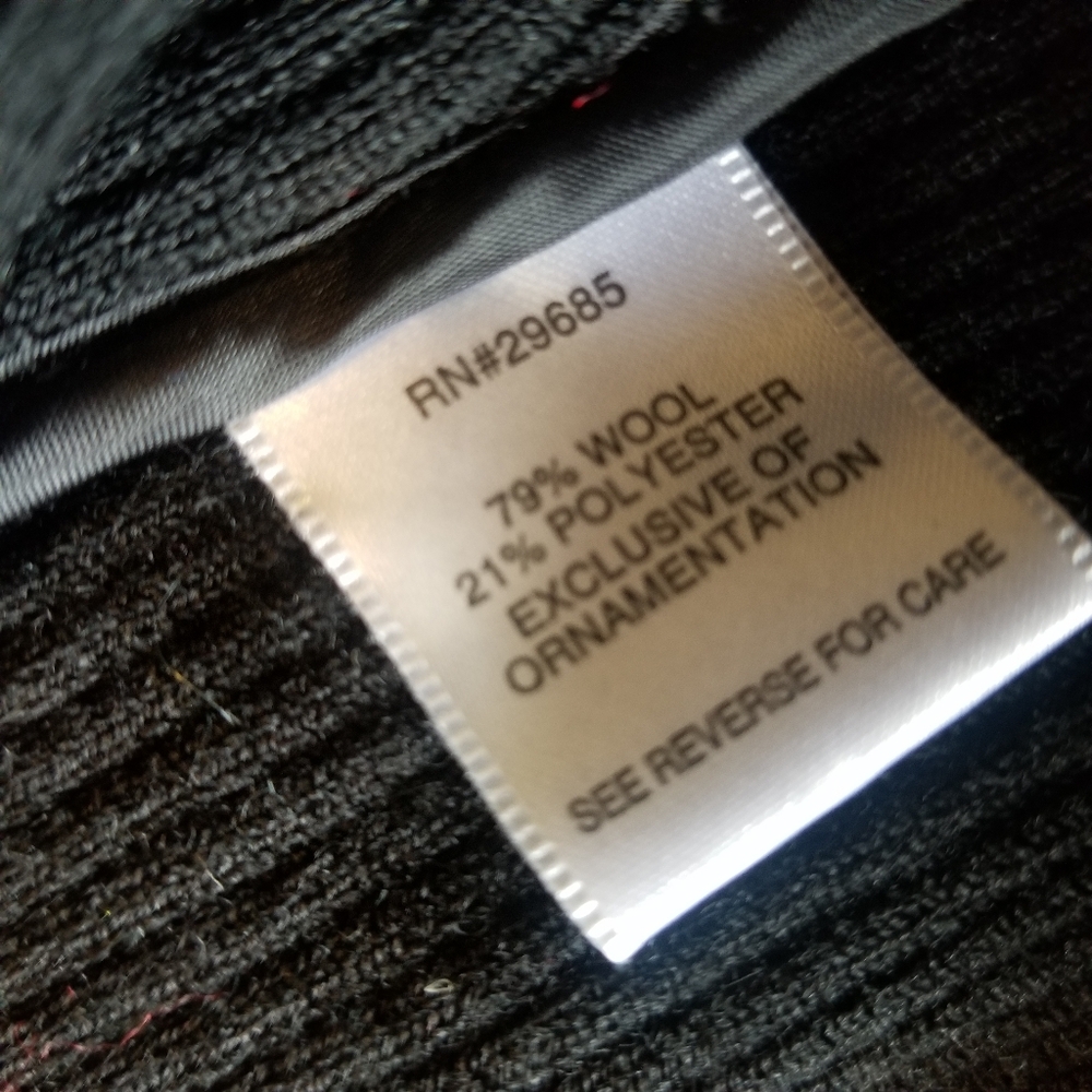 Pendleton Button Front Sweater Aztec Western Blac… - image 6